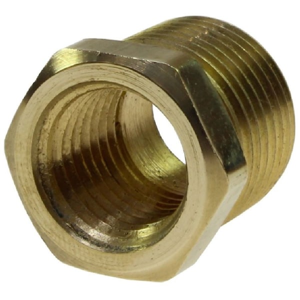Coilhose Pneumatics Reducer Bushing 1/2in MPT x 3/8in FPT B20806 - main